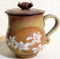  茶杯 (彩妮 銅咖)  彩繪鶯歌陶瓷杯訂製