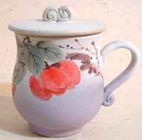 (彩岩 米灰) 鶯歌陶瓷老街普洱茶具組