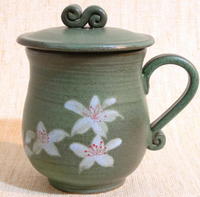 (彩葫 靛藍) 陶藝杯 訂製彩繪陶瓷杯