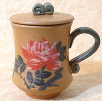 (彩窯 灰藍) 手拉坏 陶瓷茶杯 珍品典藏