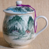 杯子(黃禎作 縱情山水) 茶杯 珍品典藏