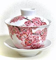(黃禎作 縱情山水) 陶瓷茶杯 珍品典藏